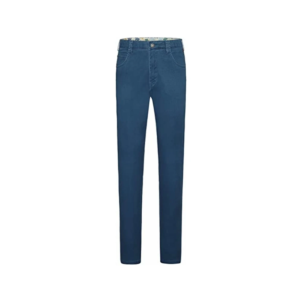 Meyer Stijlvolle Broeken en Shorts Blue Heren