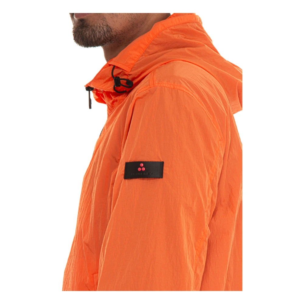 Peuterey Windjack met winddichte manchet Orange Heren