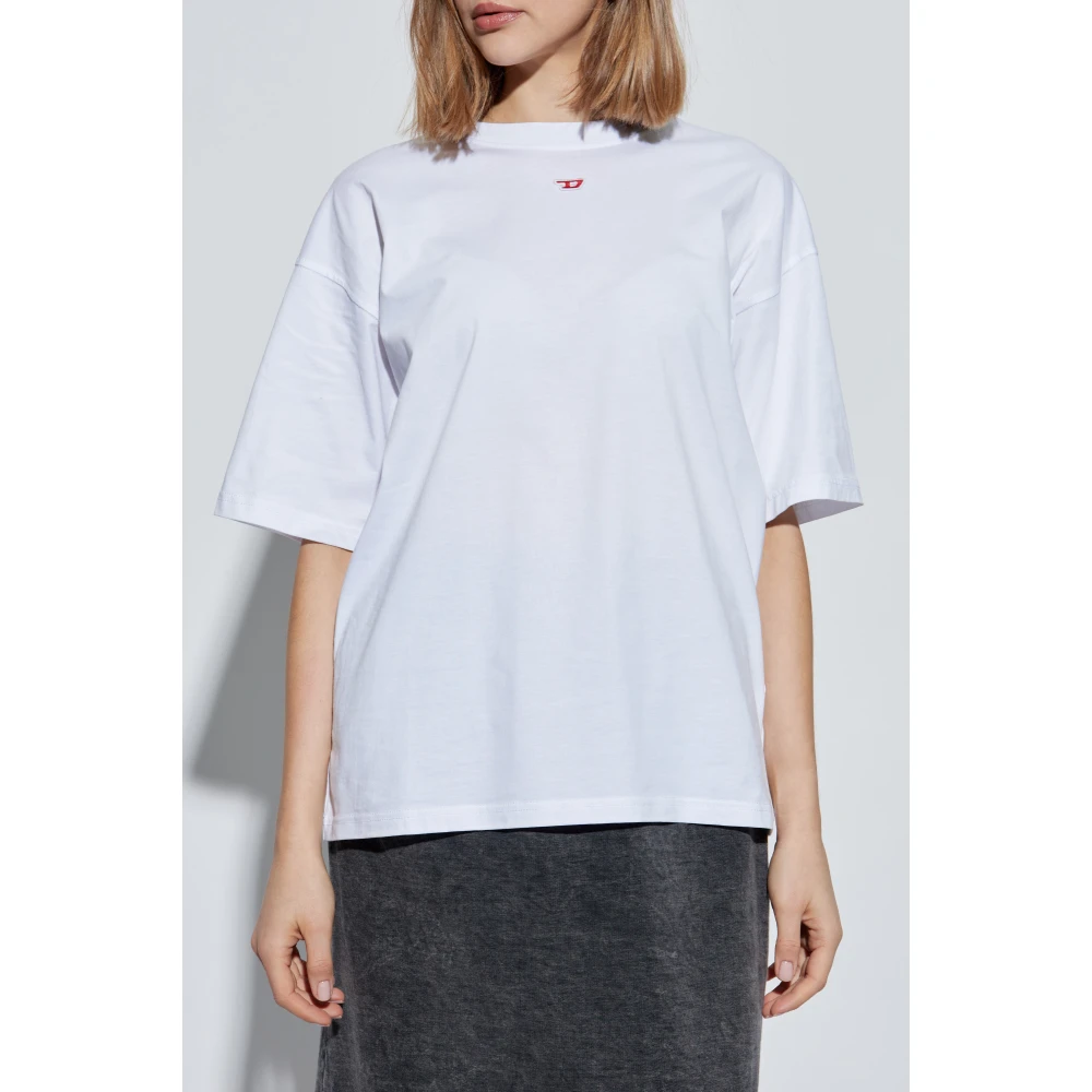 Diesel T-shirt T-Boxt-D White Heren