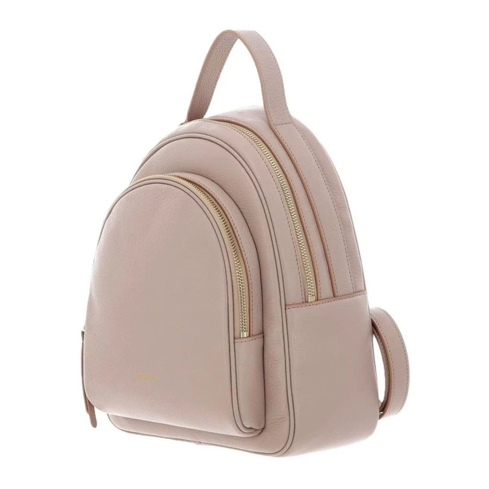 Coccinelle Schoudertas van korrelleer met ritssluiting Beige Dames