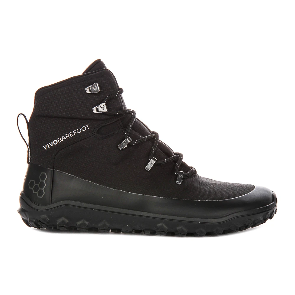 Vivobarefoot , Lace-Up Boots, Male, Black, 9 Uk, Tracker Textile At Ankle Boots
