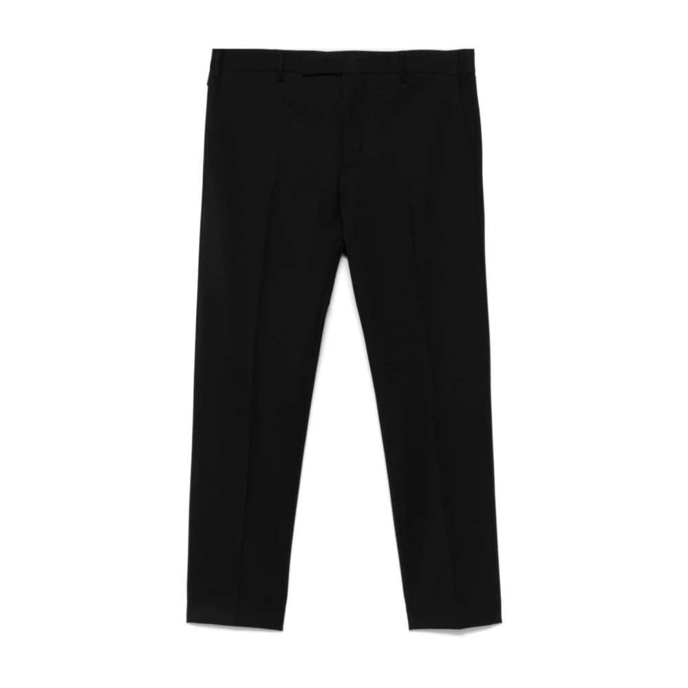 PT Torino Zwarte Pakbroek met Stijl Dieci Black Heren