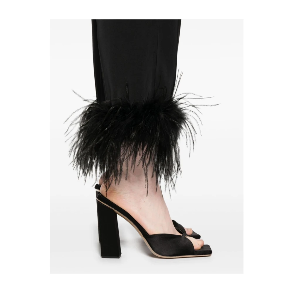 Twinset Zwarte Broek voor Vrouwen Black Dames