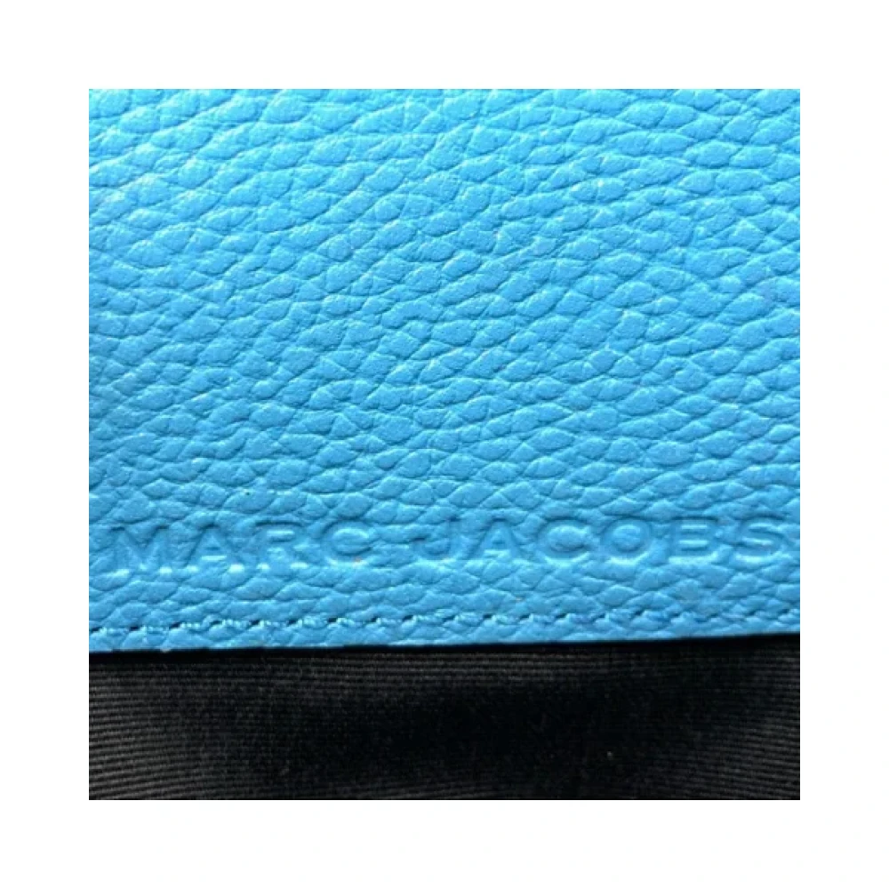 Marc Jacobs Pre-owned Leather shoulder-bags Blue Dames