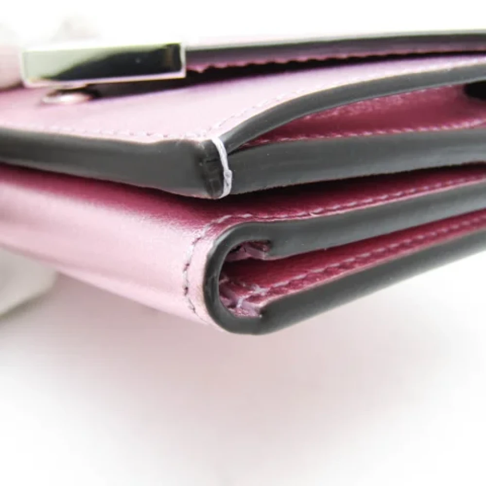 Fendi Vintage Pre-owned Leather wallets Pink Dames