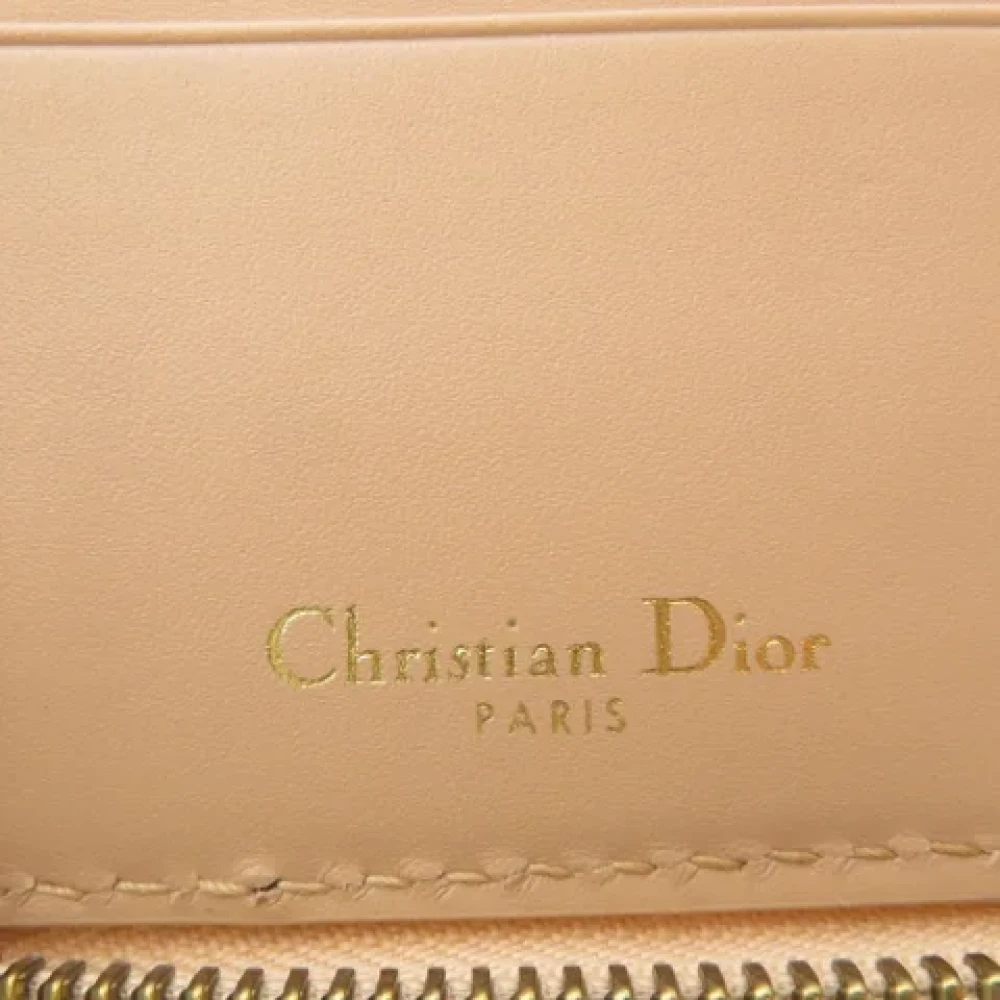 Dior Vintage Pre-owned Leather wallets Pink Dames