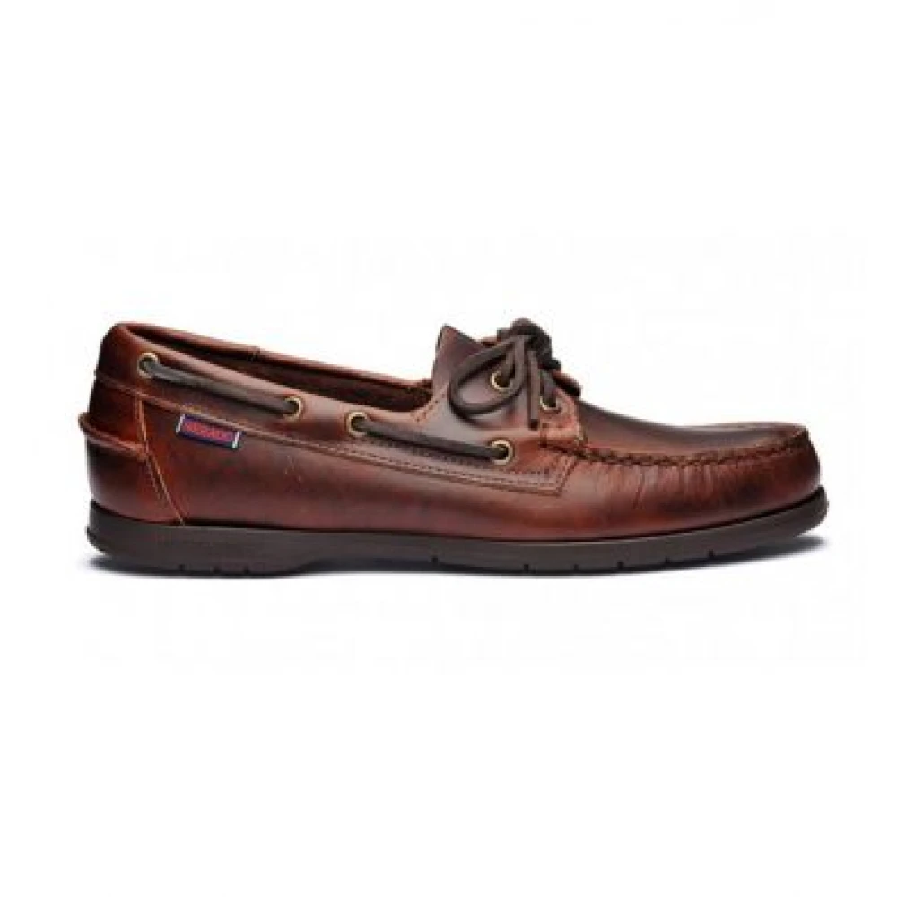 Sebago Men's Brown Boat Shoes, 6 Uk, Endeavor Boat Shoes