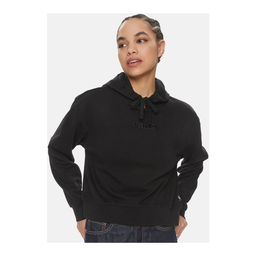 Vans Stijlvolle hoodie voor mannen en vrouwen Black Dames