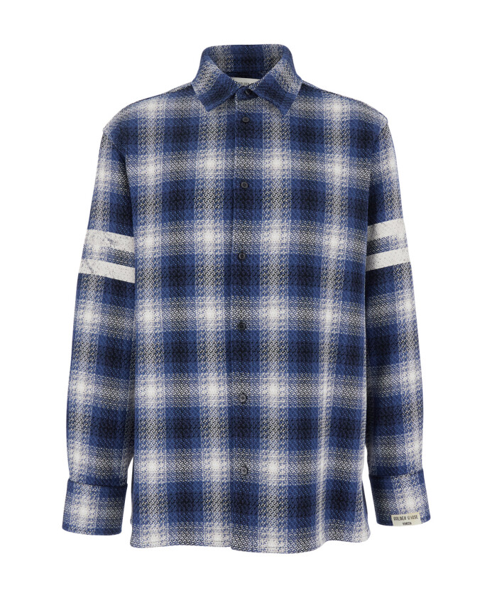 chemise-a-motif-a-carreaux-multicolore-avec-rayures