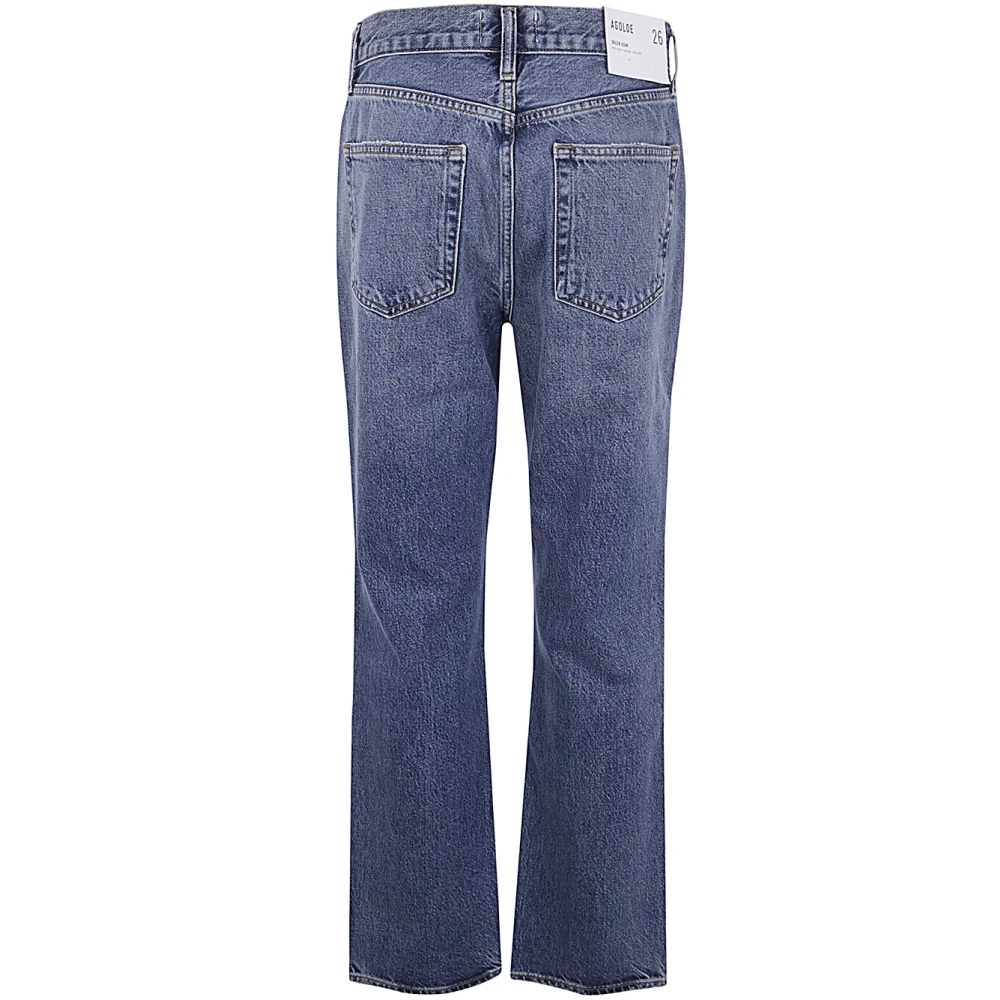 Agolde Essence Valen Jeans Blue Dames