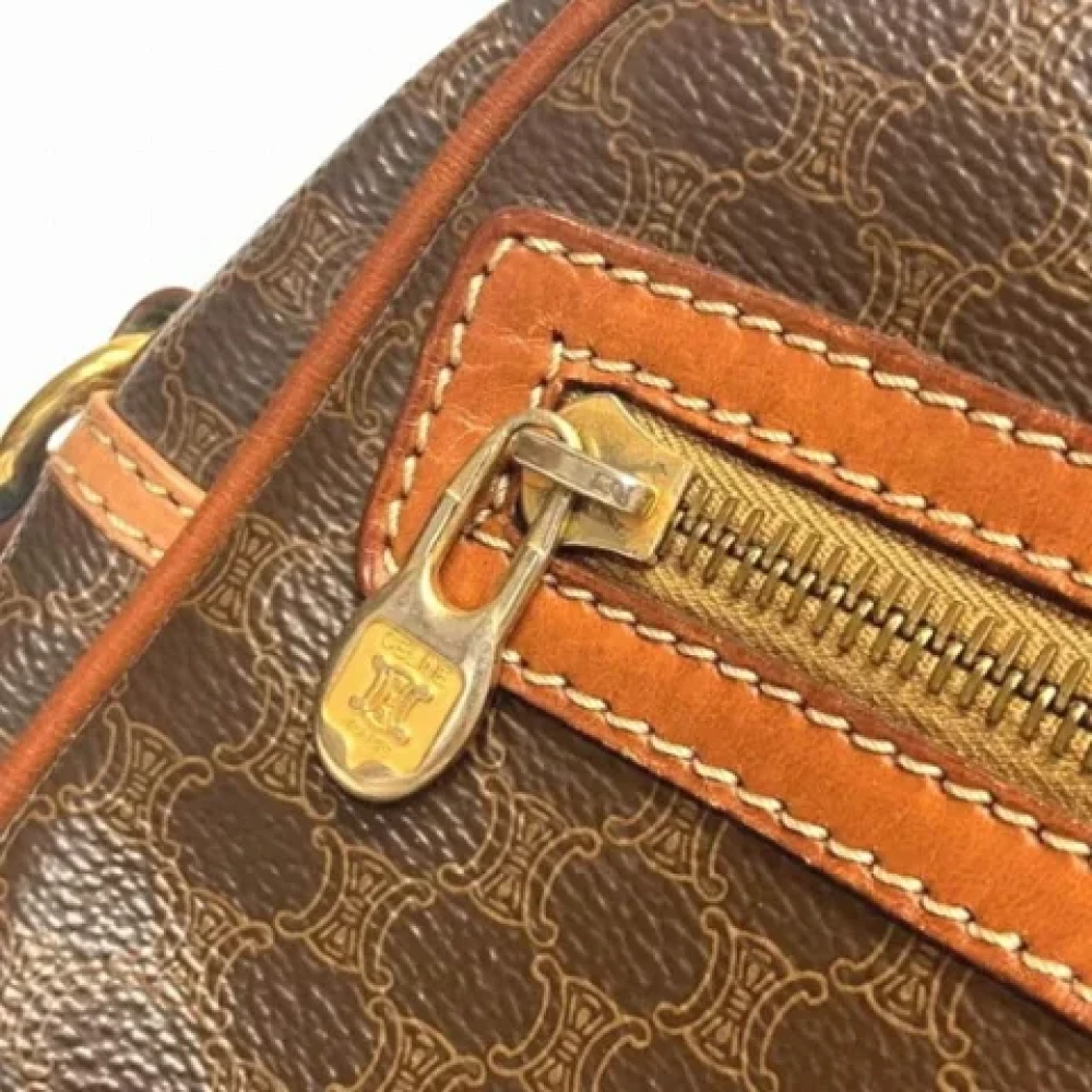 Celine Vintage Pre-owned Plastic celine-bags Brown Dames
