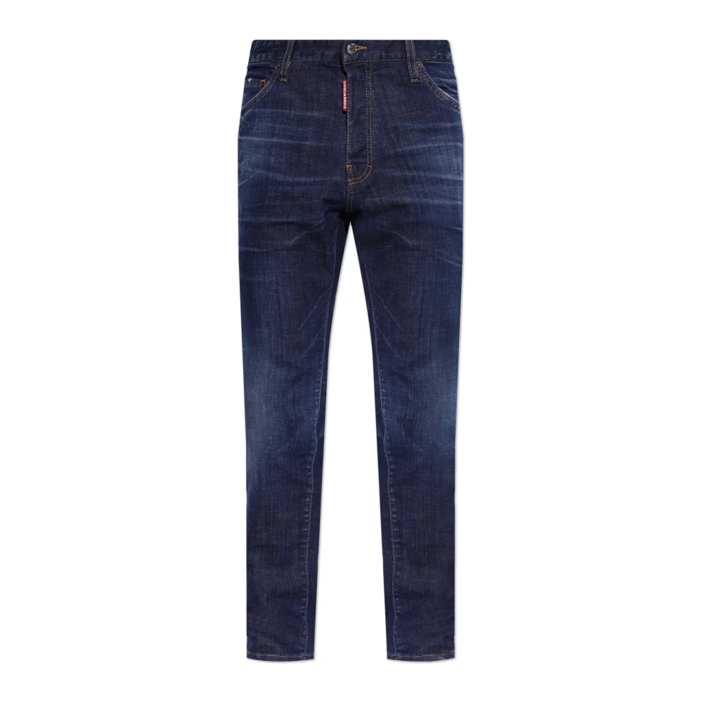 Dsquared2 Men's Blue Slim Fit Jeans, S, Teddy Jeans