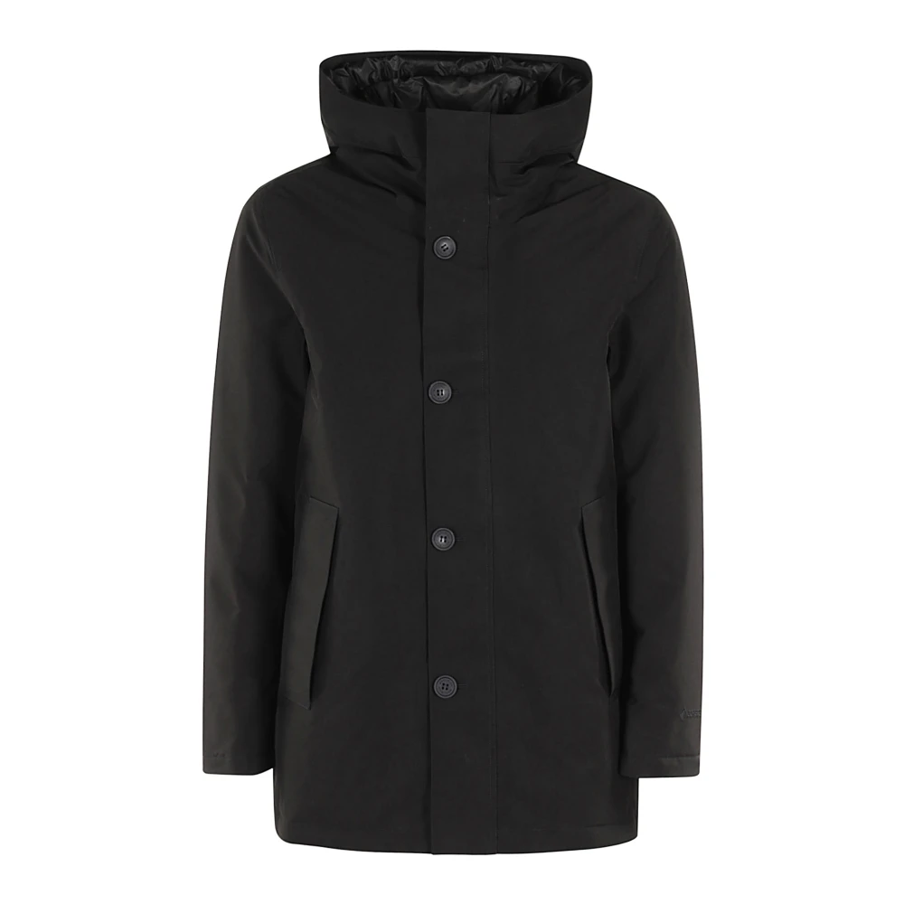 Woolrich Warme Winter Parka Jas Black Heren