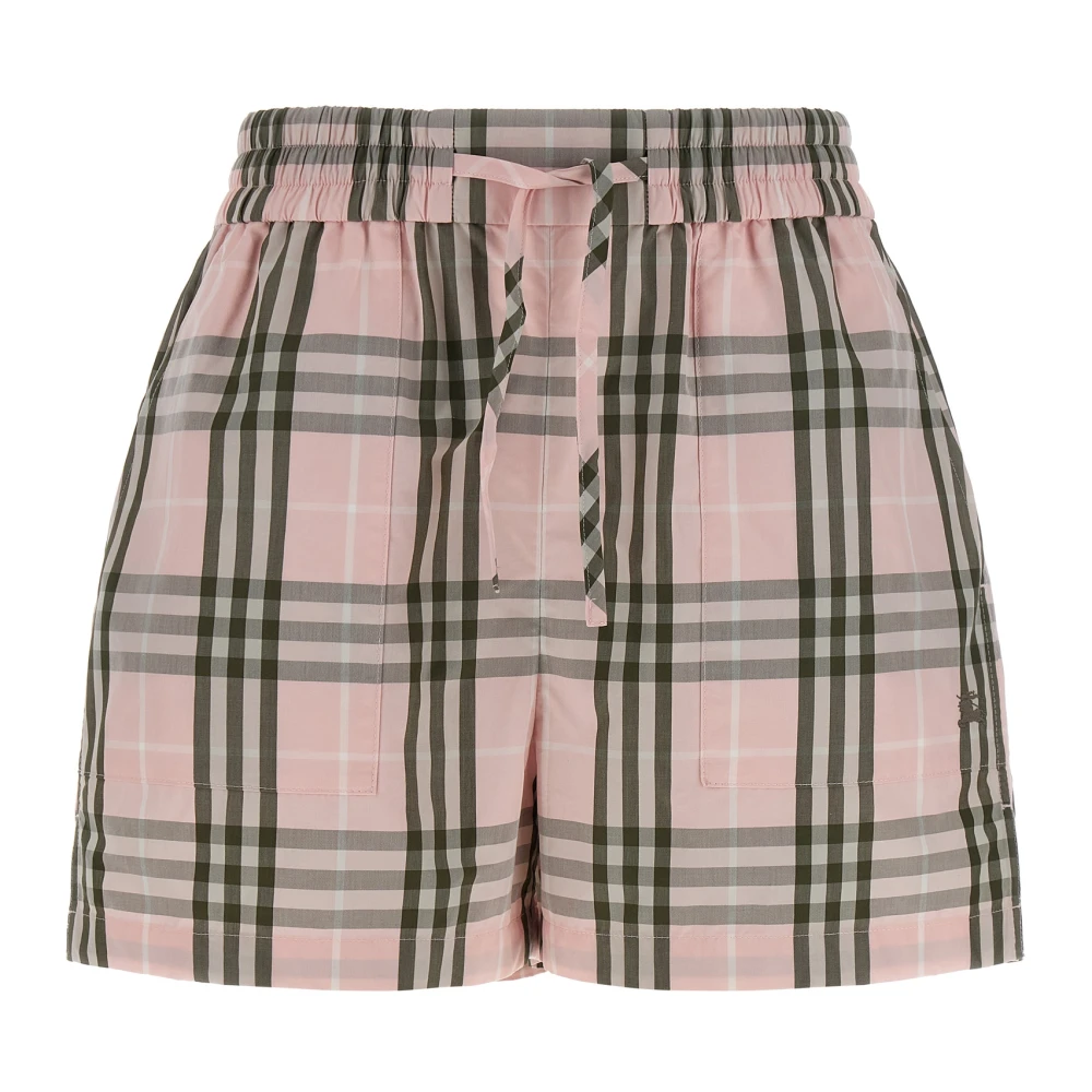 Burberry Women's Pink Evelyn Chk Short