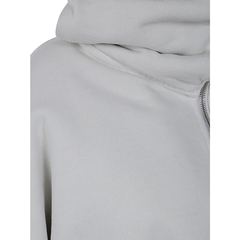 Entire Studios Rice Cropped Full Zip Jas Gray Dames