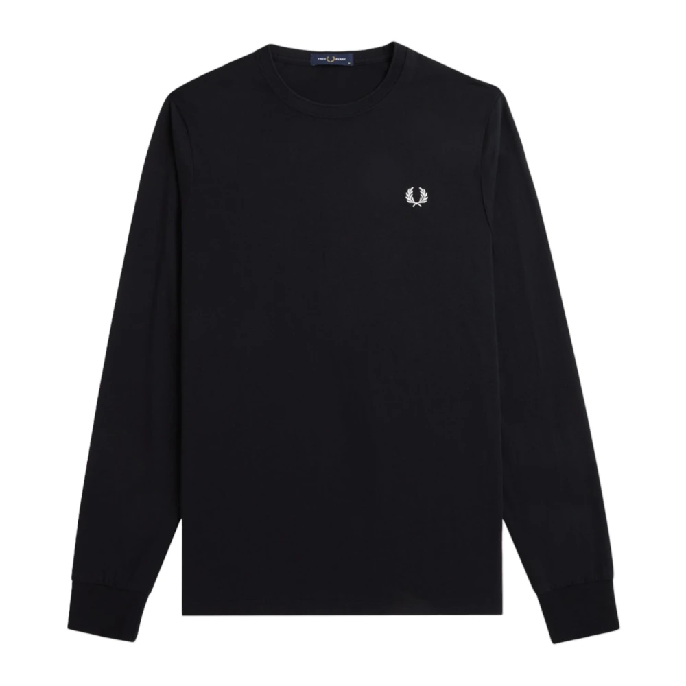 Fred Perry Zwarte T-shirts en Polos Black Heren
