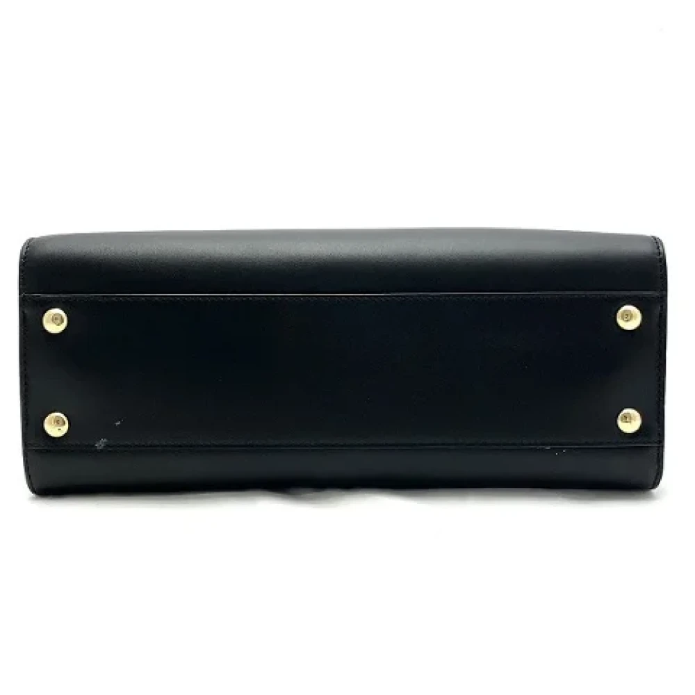 Salvatore Ferragamo Pre-owned Leather handbags Black Dames