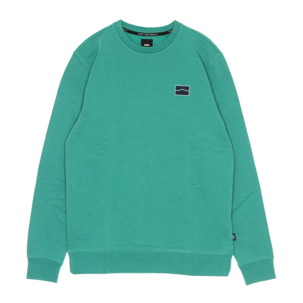 Vans Men's Green Sweatshirts, Xl, Sequence Crew Sweatshirt