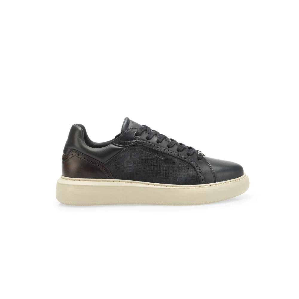 Ambitious Eclipse Brogue Sneaker Heren Schoenen Blauw