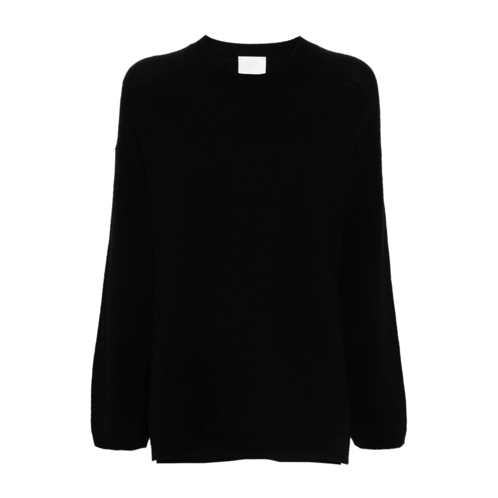 Allude Zwarte Sweatshirt Aw24 Damesmode Black Dames