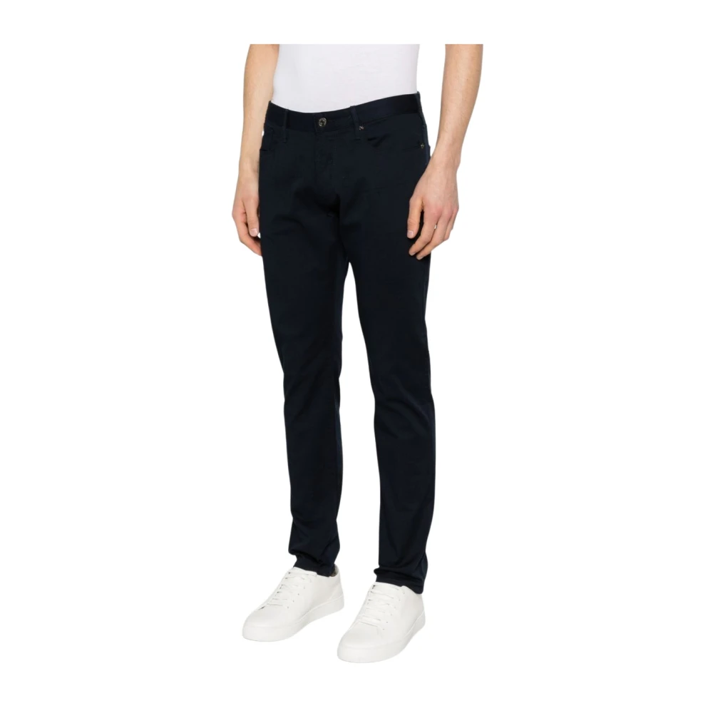 Emporio Armani , Slim Fit Jeans, Male, Blue, W30, Slim-Fit Jeans