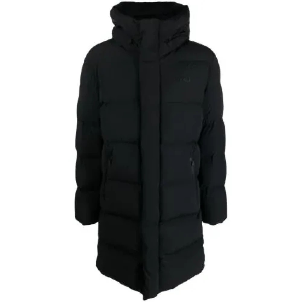 Mackage Gewatteerde Logo Puffer Jas Black Heren