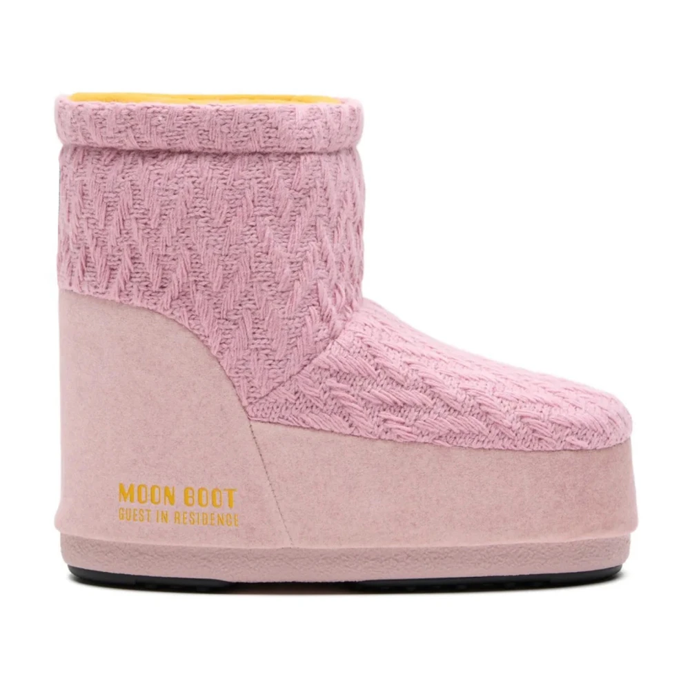 Moon Boot Women's Pink Winter Boots, 6 Uk, Winter Boots