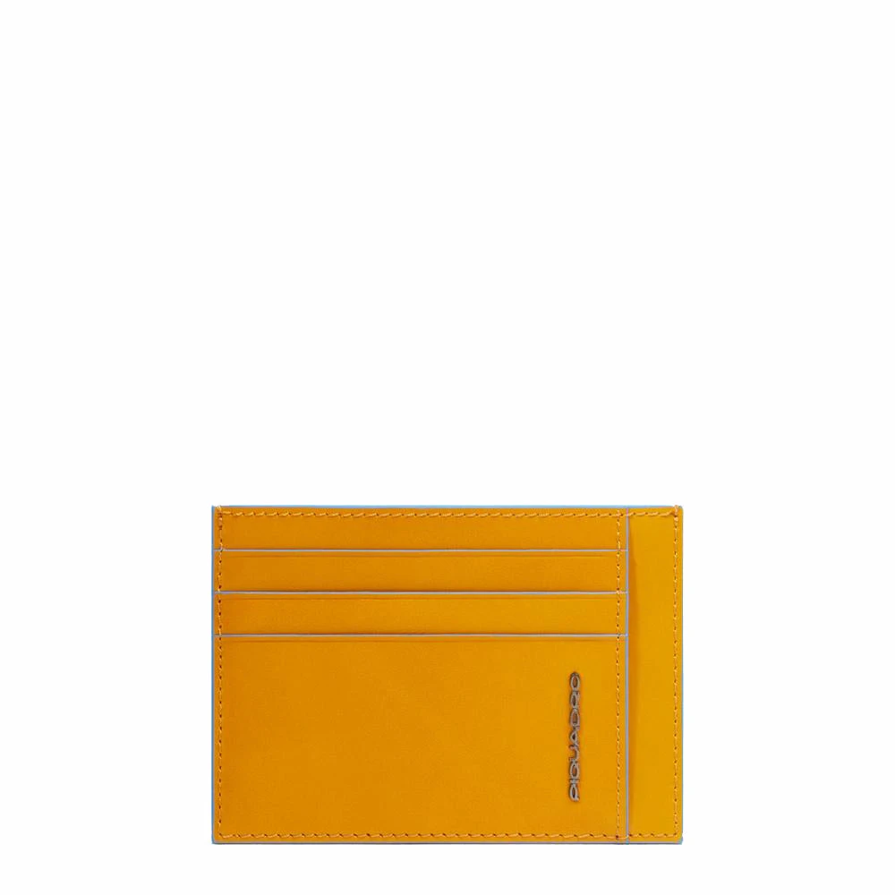 Piquadro Homme Jaune - Porte-Cartes Fin - Accessoires - Taille: One Size