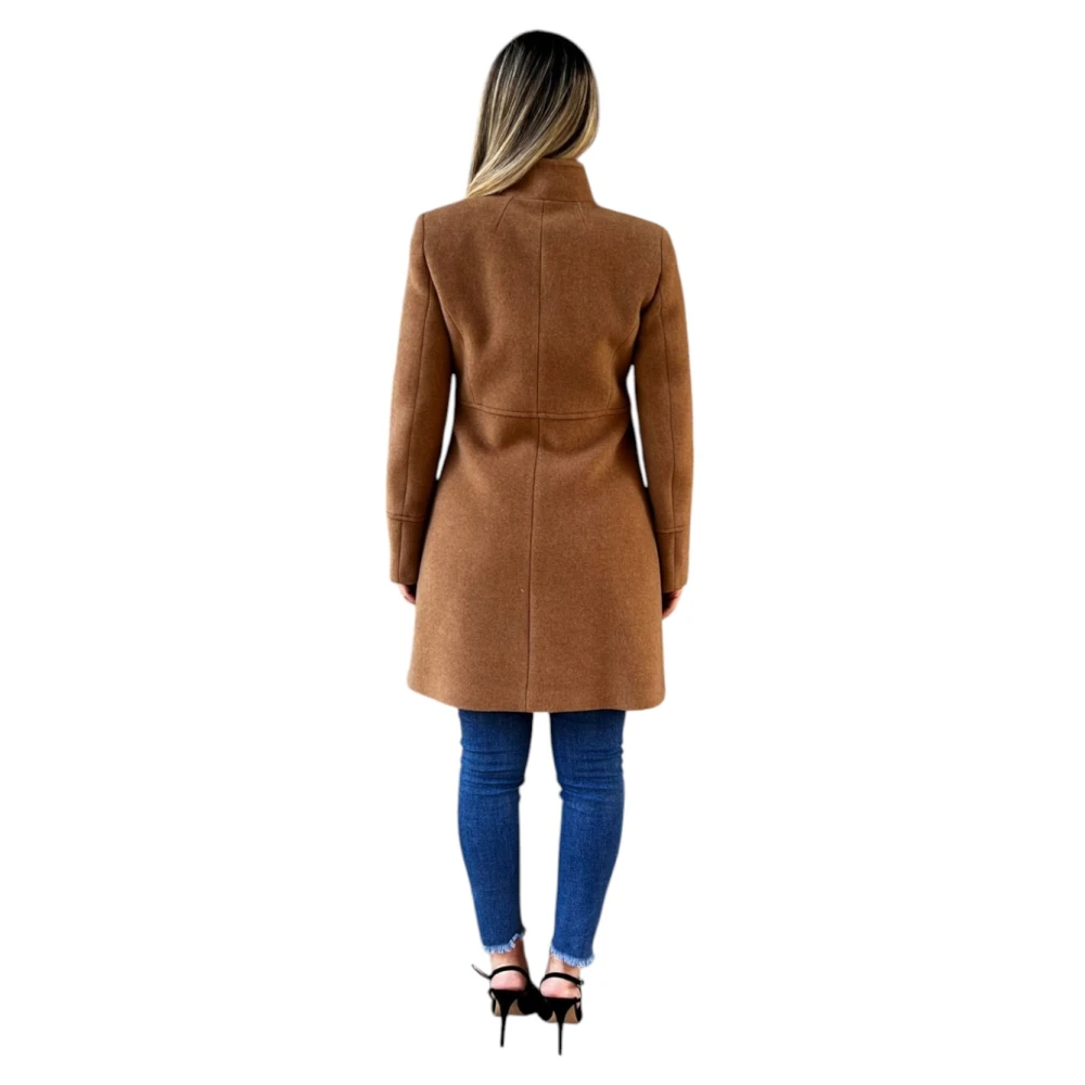 Liu Jo Stijlvolle Winterjas Brown Dames