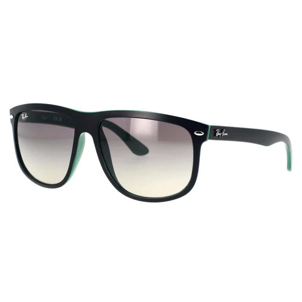 Ray-Ban Unisex Black Square Oversized Sunglasses Trendy Model