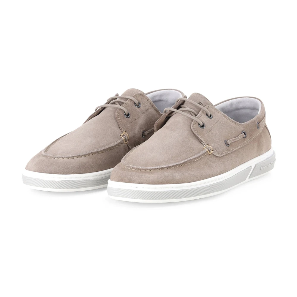 Van Bommel Men's Brown Boat Shoes, 8 Uk, Sailor Shoes