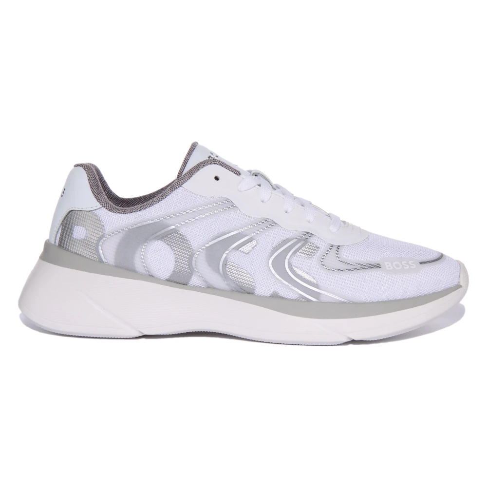 Hugo Men's White Sneakers, 11 Uk, Running Trainers For