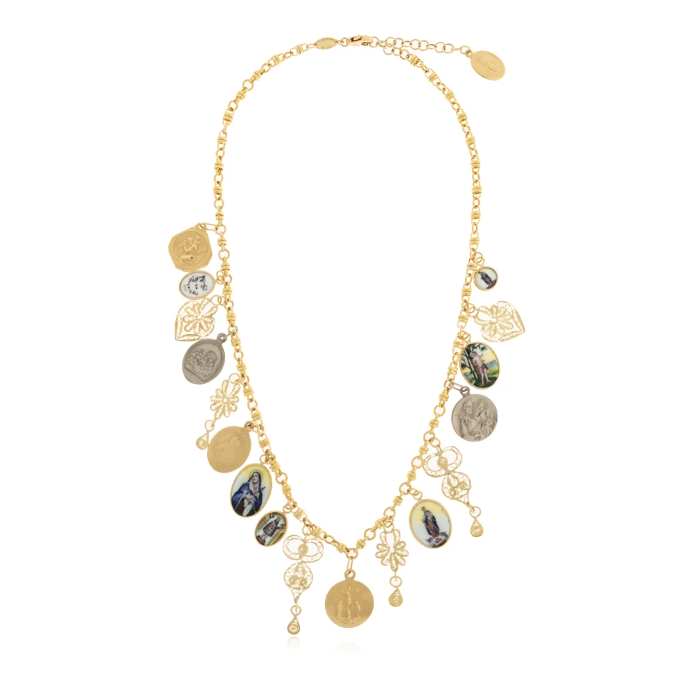 Dolce & Gabbana Femme Jaune - D.d. Necklace - Accessoires - Taille: One Size