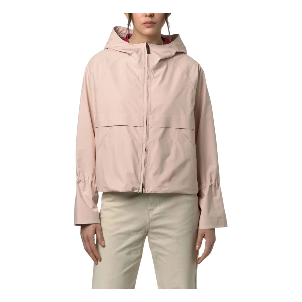 K-way Lichtroze Kinderjas Waterdicht Ademend Pink Dames