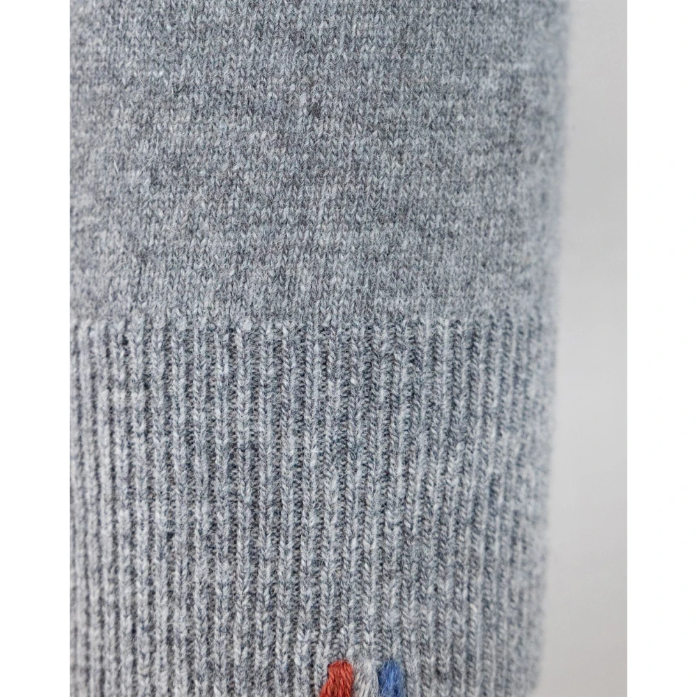 PAUL & SHARK Grijze Crewneck Sweater Regular Fit Gray Heren