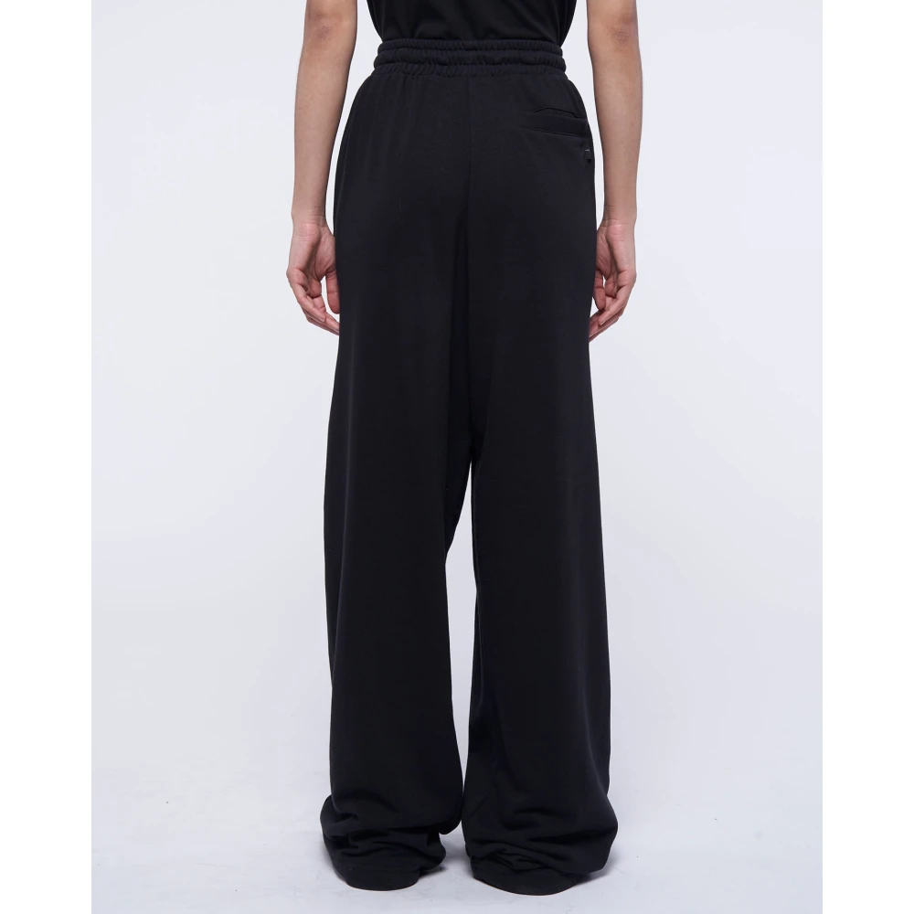 John Richmond Wijde jumpsuit broek Black Dames