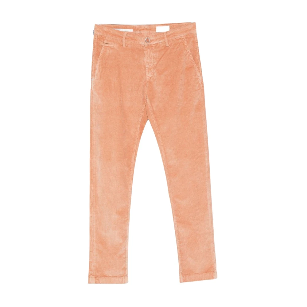 Jacob Cohën Mannelijk Roze Slim-Fit Broeken