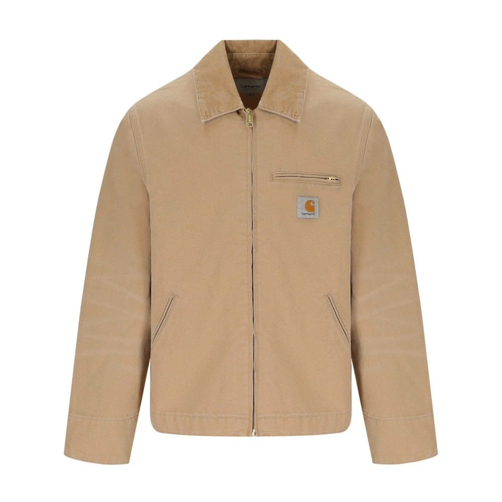 Carhartt Wip Men's Beige Light Jackets, S, Detroit Jacket
