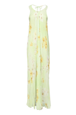 robe-plissee-sans-manches-dos-nu