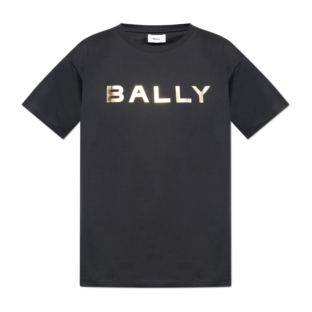 Bally T-shirt met logo Black Heren