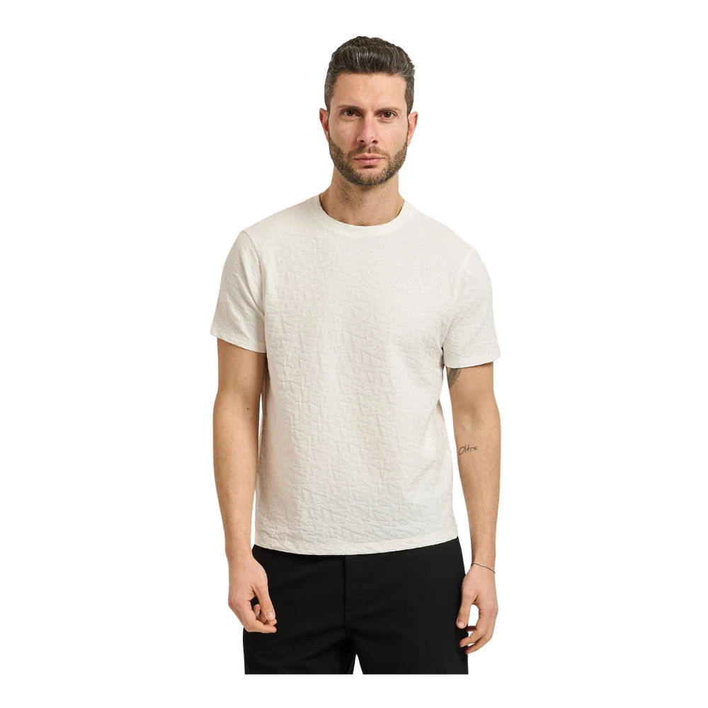Armani Exchange Herren Weiß Oberteile, Lgröße: