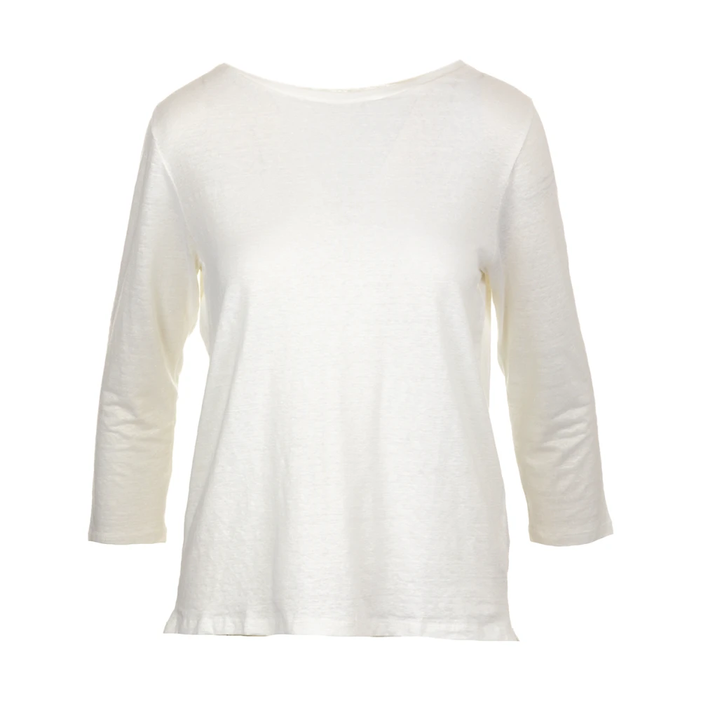 Majestic filatures Witte Sweater Collectie White Dames