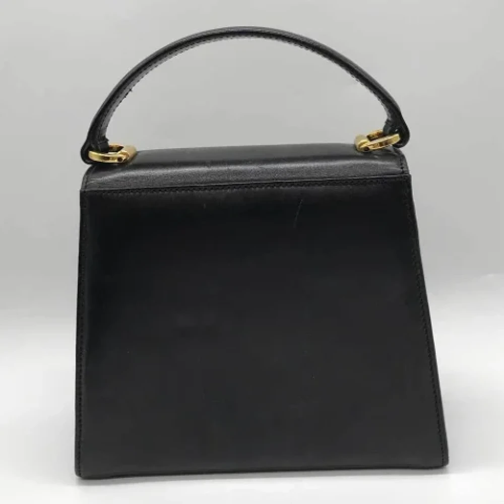 Salvatore Ferragamo Pre-owned Fabric handbags Black Dames
