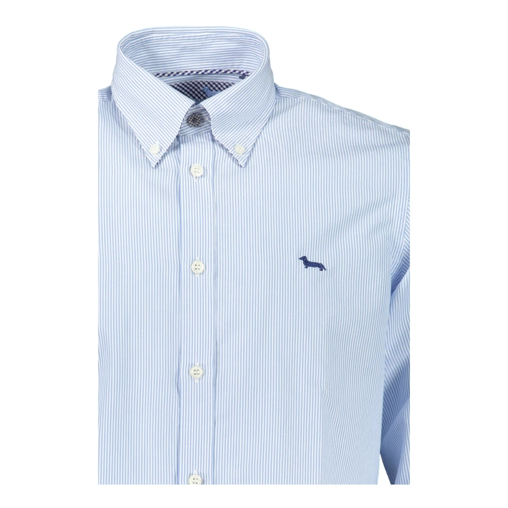 Harmont & Blaine Blauw Heren Overhemd MET Lange Mouwen Blue Heren