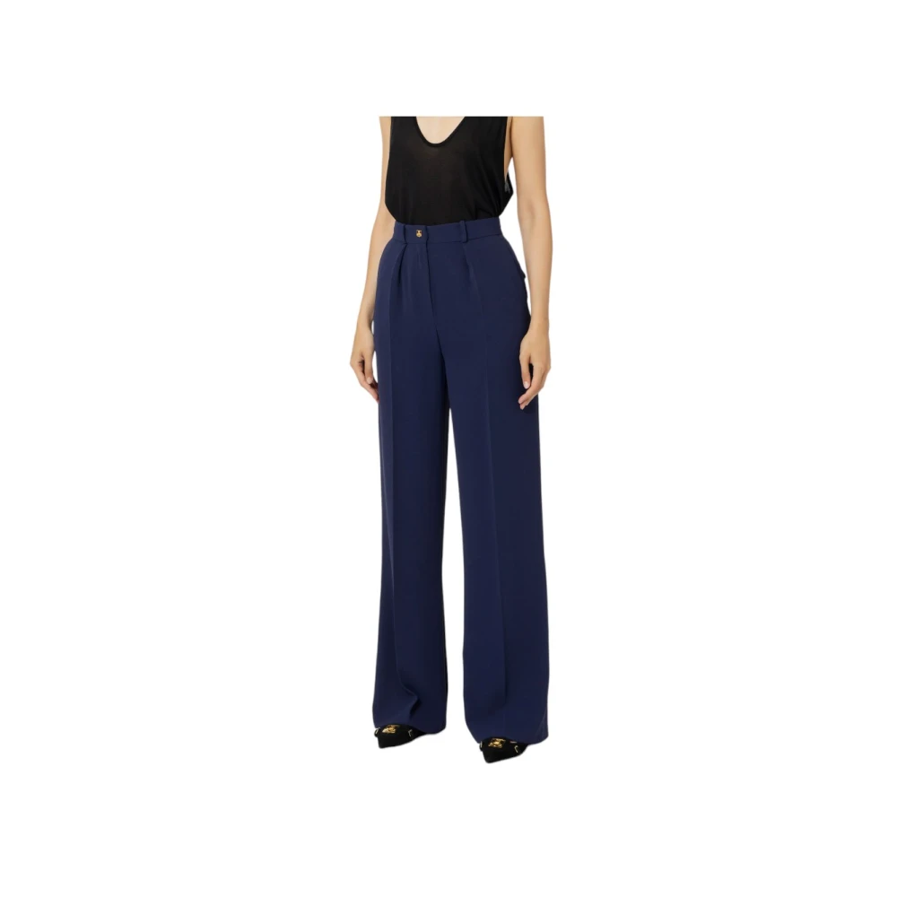 Elisabetta Franchi Stijlvolle Broek voor Vrouwen Blue Dames
