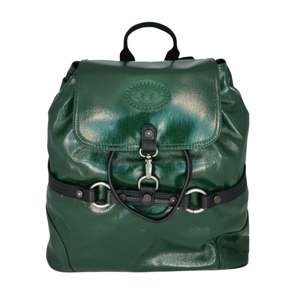 La Martina Women's Green Backpacks, One Size, Travel Backpack Simoca