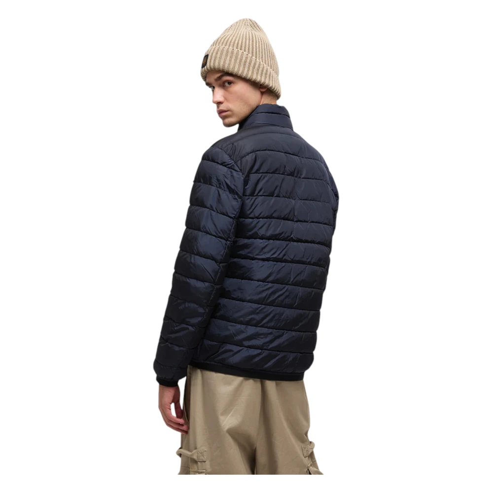 RefrigiWear Korte Gewatteerde Jas Blue Heren