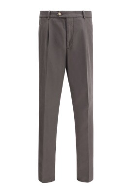 pantalon-en-coton-monochrome-avec-poches