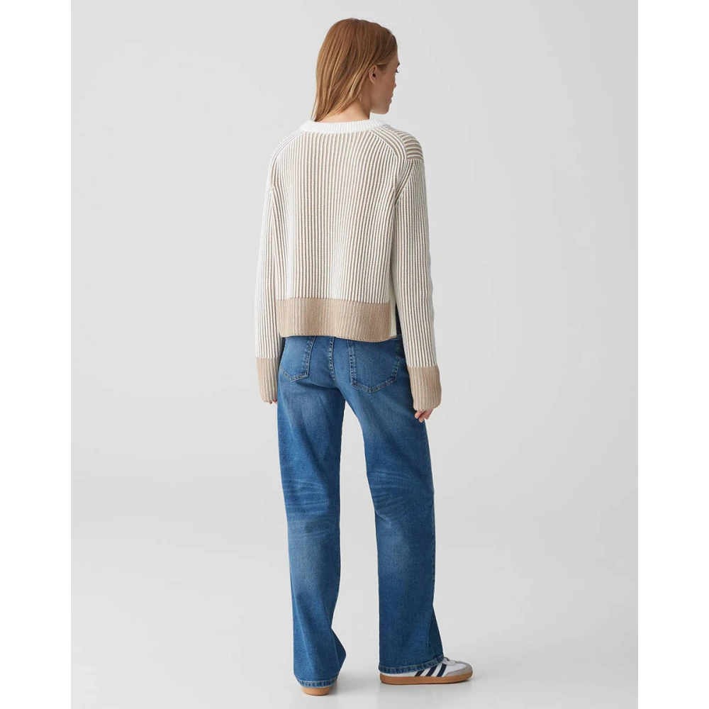 Opus Stijlvolle Pullover met Pagula Detail Multicolor Dames