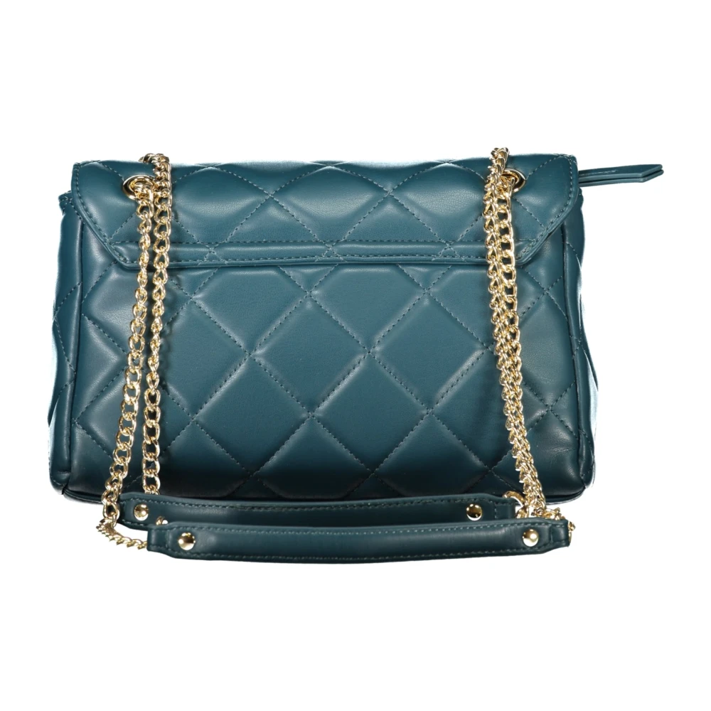 Valentino by Mario Valentino Groene Schoudertas met Kettinghandvat Green Dames